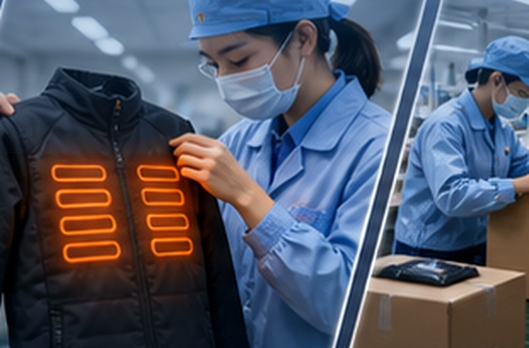 Strict quality control for heated jackets