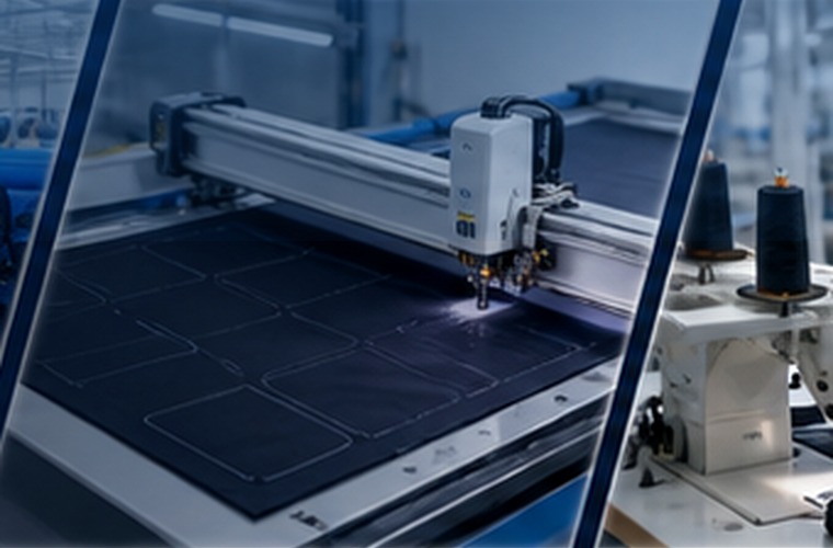In-house testing and cutting equipment