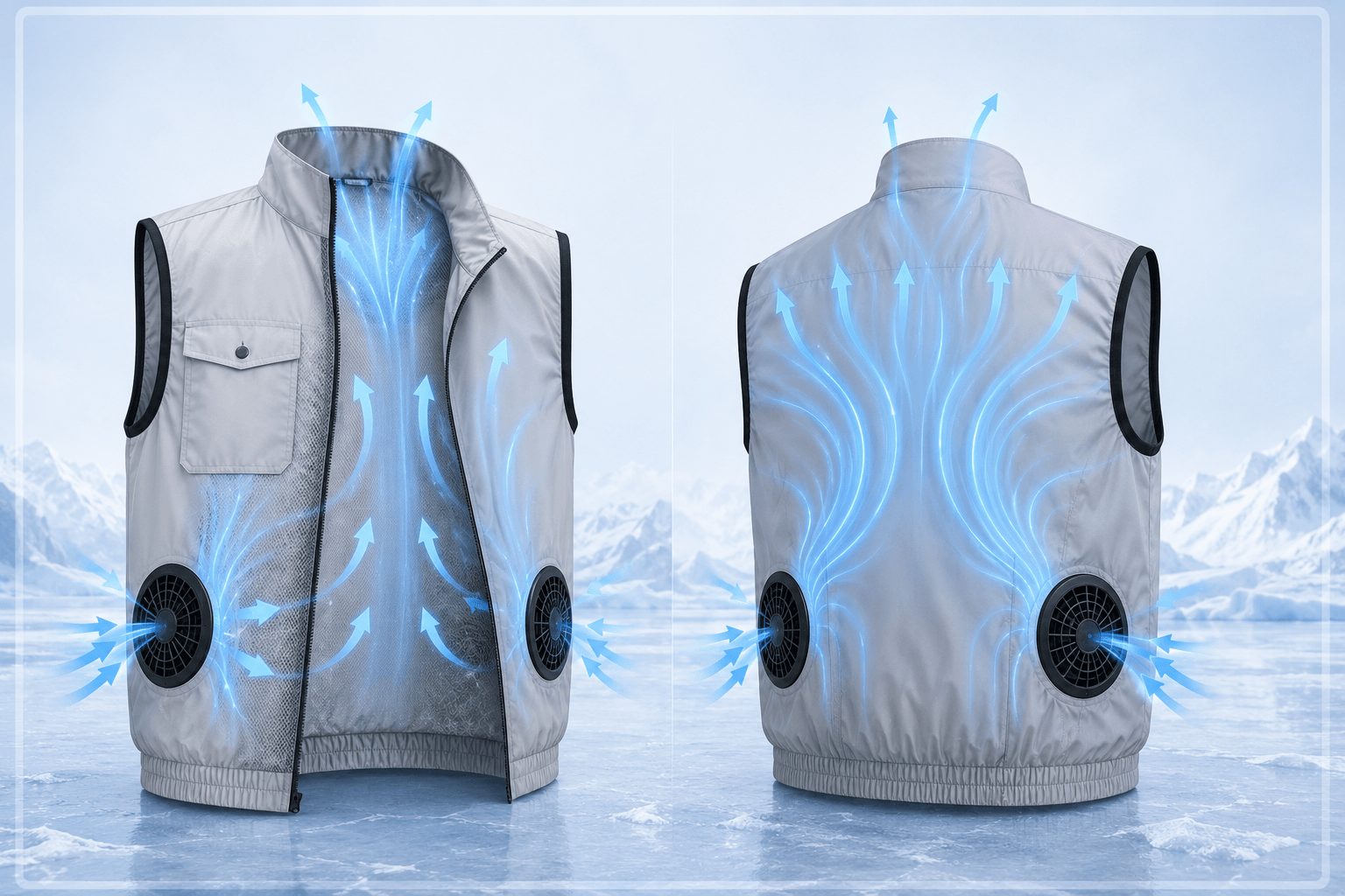 cooling fan vest