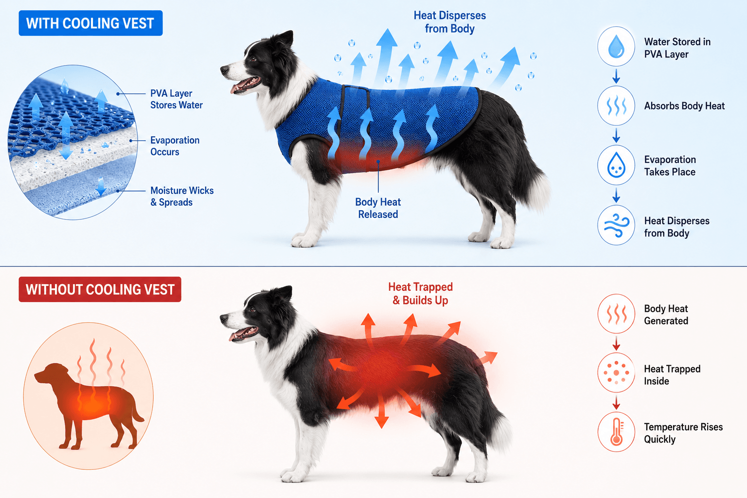 dog cooling vest
