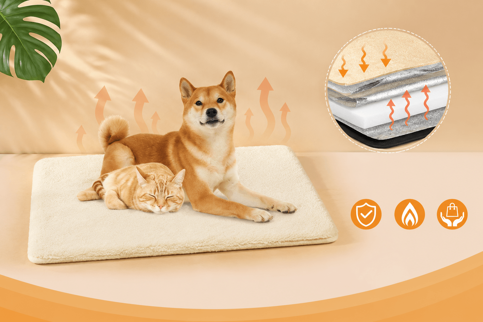 pet self heating pad